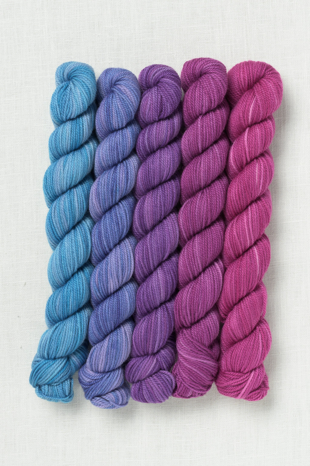 Sweet Georgia Party of Five Tough Love Sock Mini Skein Set Garden Party