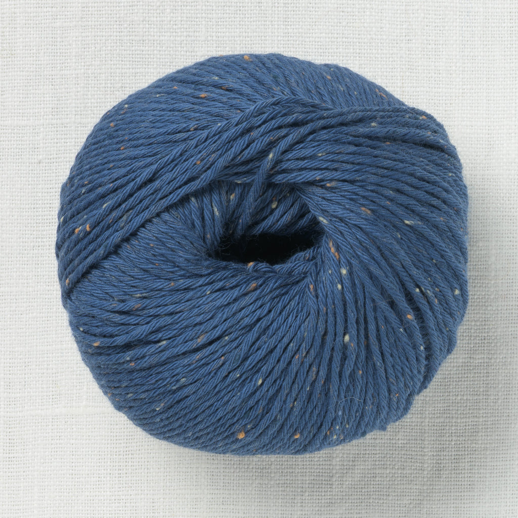 Erika Knight Gossypium Cotton Tweed 23 Jeans Blue