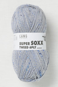 Lang Yarns Super Soxx Tweed 6 Ply 33 Light Jeans