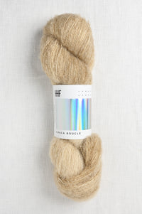 Hedgehog Fibres Alpaca Boucle Silence