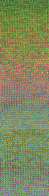 Cascade 220 Superwash Sport Wave 119 Wildflower swatch