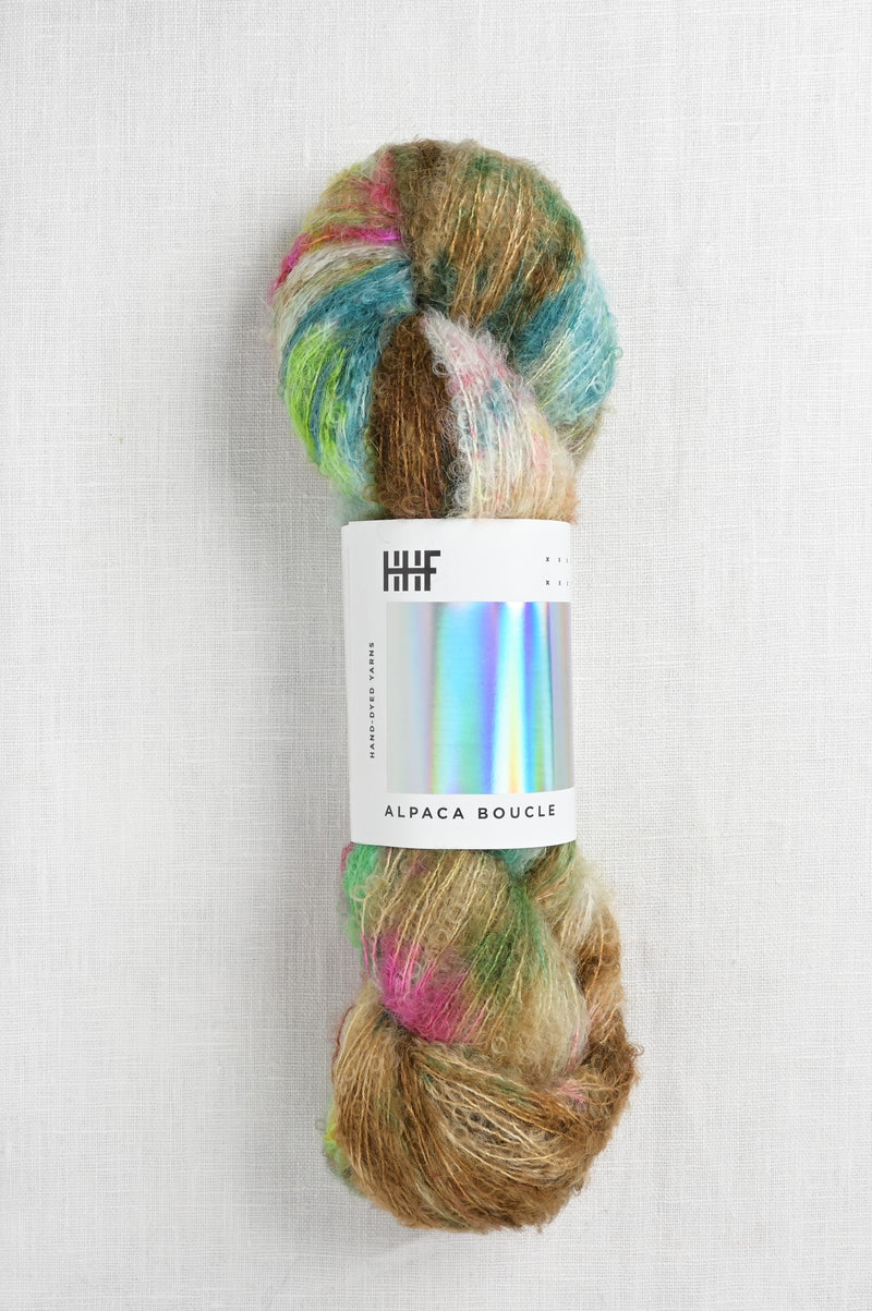 Hedgehog Fibres Alpaca Boucle Macaroon (Limited Edition)