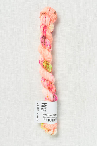 Hedgehog Fibres Sock Minis Peachy Keen