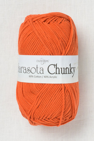 Cascade Sarasota Chunky 211 Orange Rust