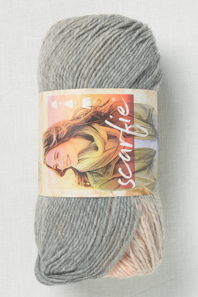 Lion Brand Scarfie 225H Pink Silver