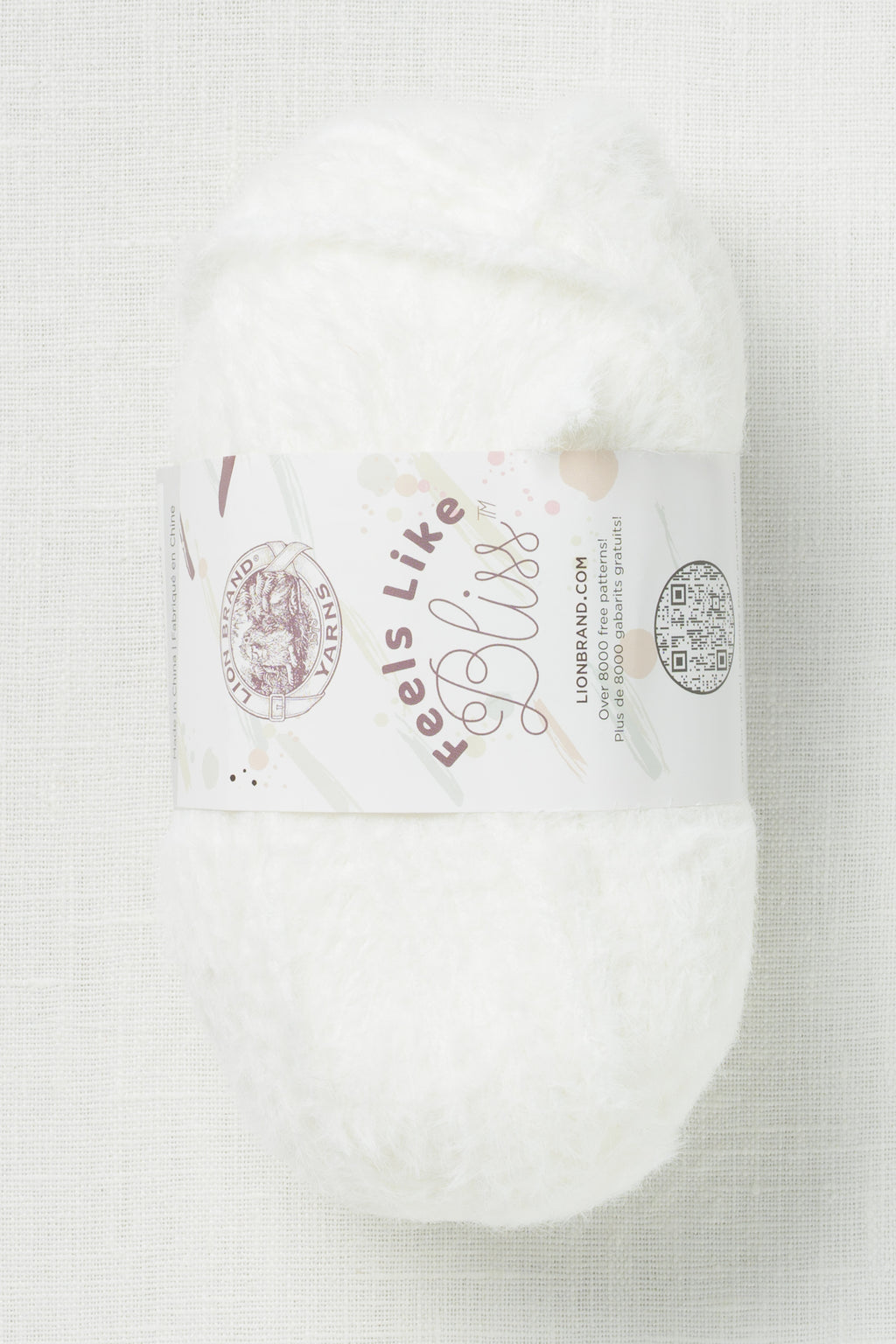 Lion Brand Feels Like Bliss 100 White