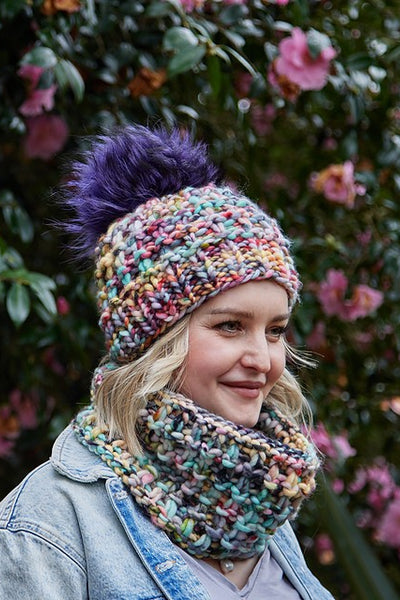 Island Cowl and Hat by Beata Jezek