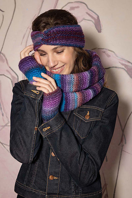 Wrist warmers Debra by LANGYARNS SWITZERLAND
