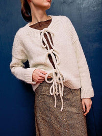 Eloise Top Down Short Jacket by LANGYARNS SWITZERLAND