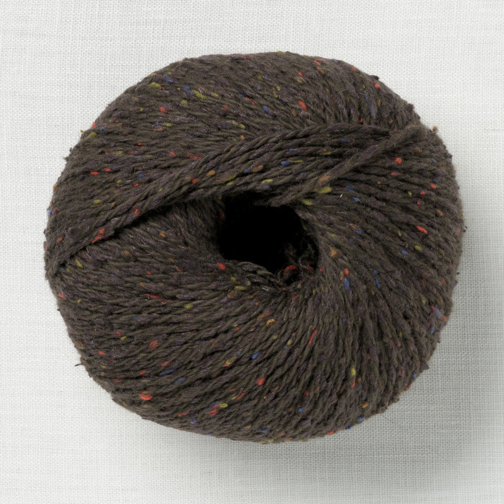 Lang Yarns Cotton Tweed 68 Dark Brown