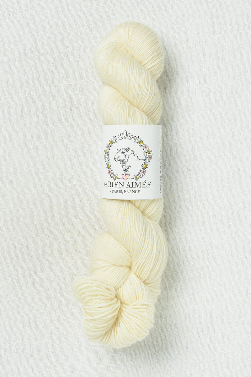 La Bien Aimee Merino Singles Blanc