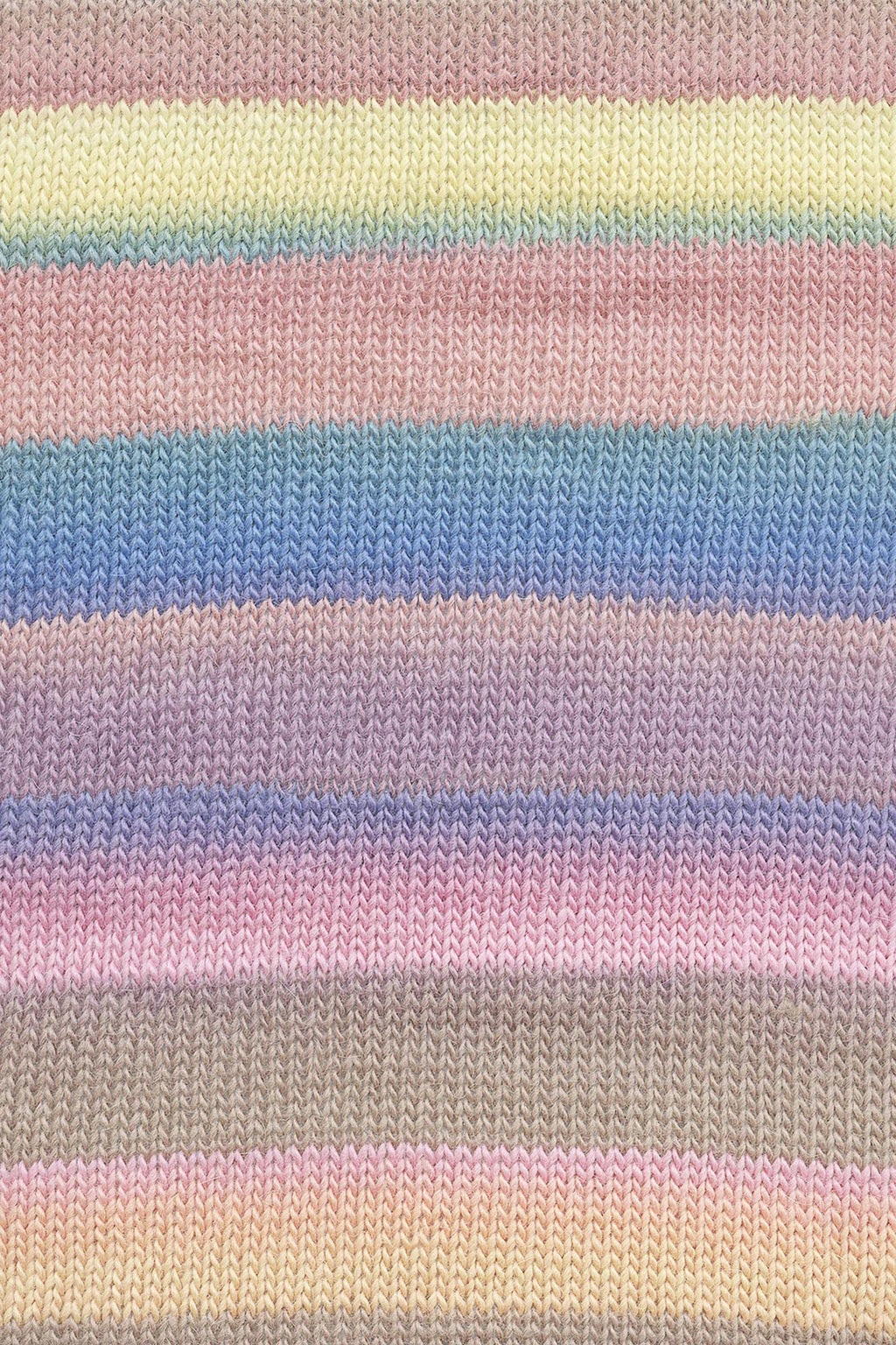 Lang Yarns Aurora 5 Violet Yellow Blue Pink swatch
