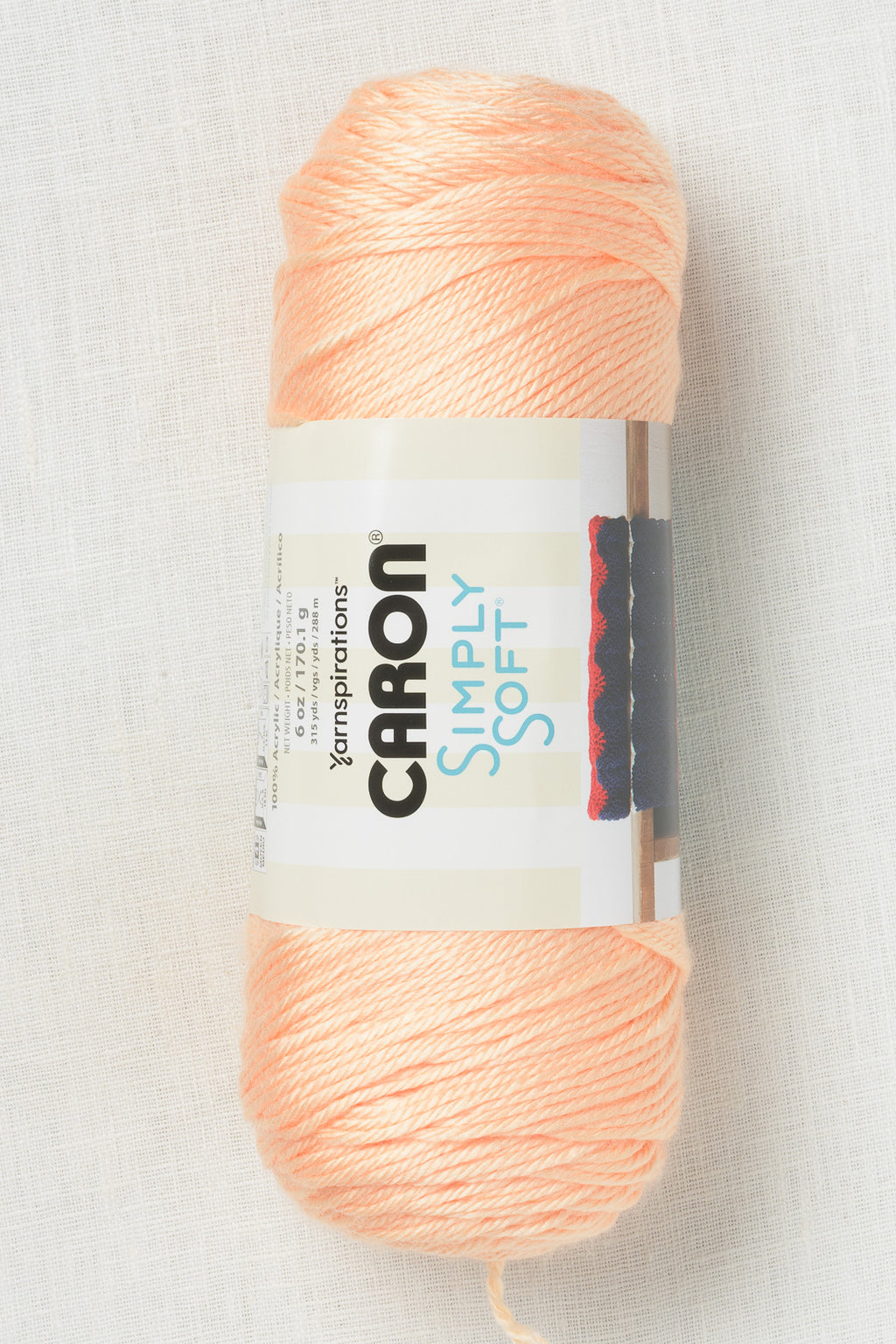 Caron Simply Soft Light Country Peach