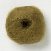 Knitting for Olive Soft Silk Mohair Green Ocher