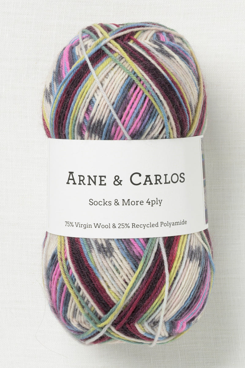 Arne & Carlos Socks & More 4ply Treungen Color