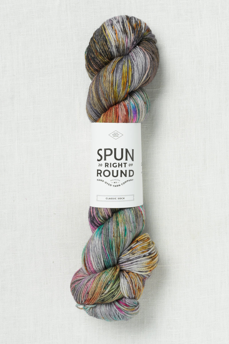 Spun Right Round Merino Aran Hellbent