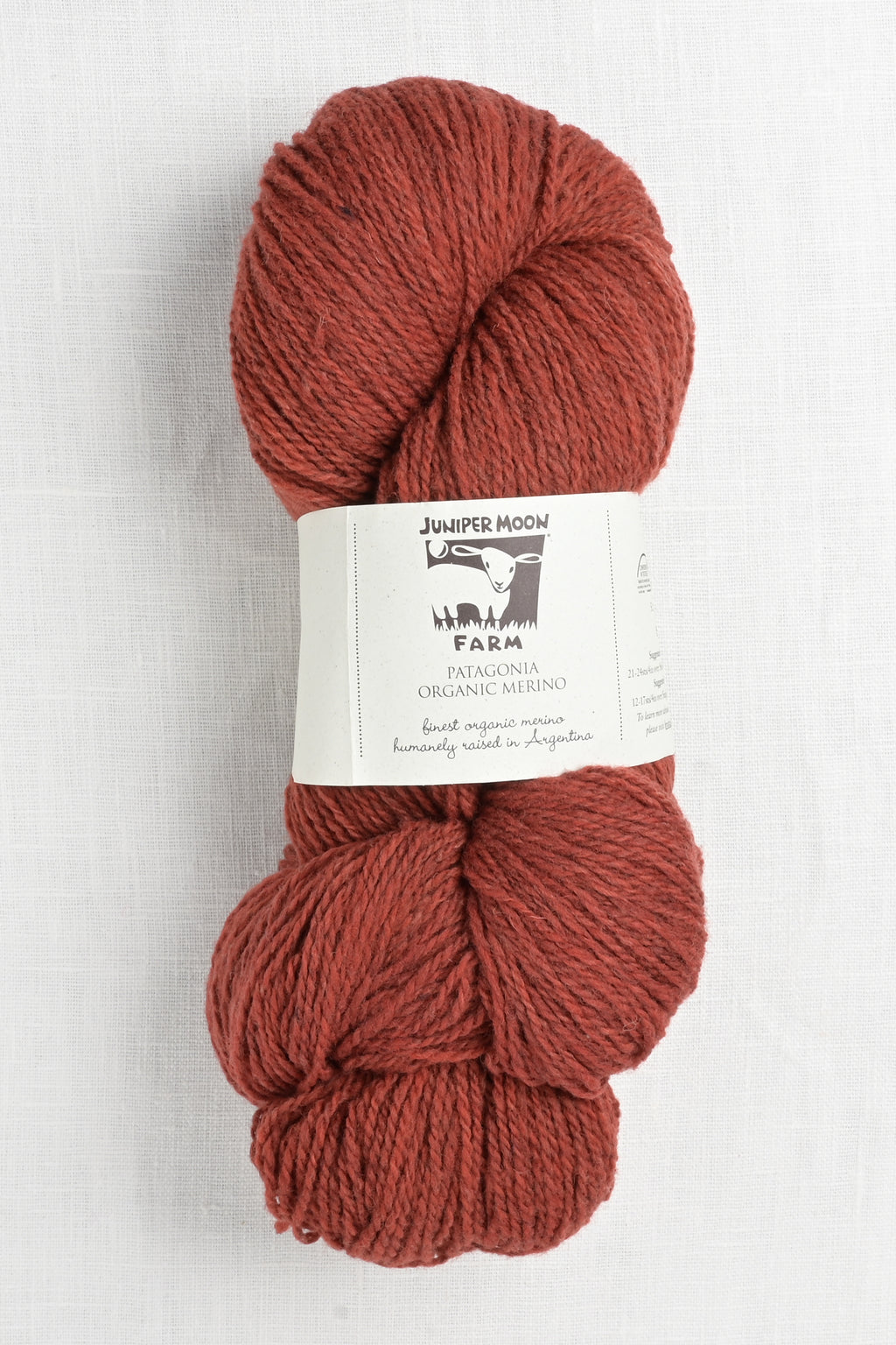 Juniper Moon Farm Patagonia Organic Merino 134 Rust
