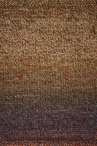 Urth Yarns Spiral Grain Light Worsted Rainbow Eucalyptus swatch