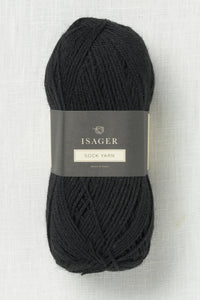 Isager Sock Yarn 30 Black