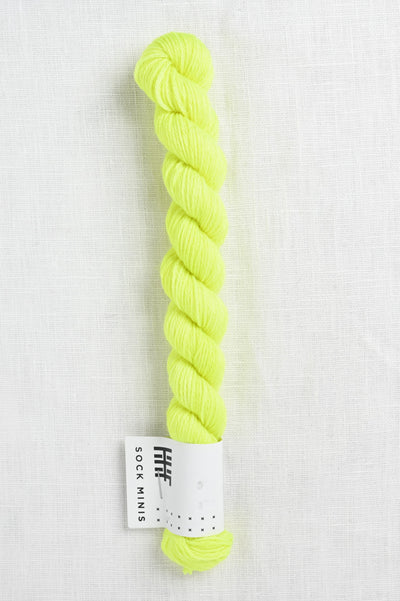 Hedgehog Fibres Sock Minis Highlighter