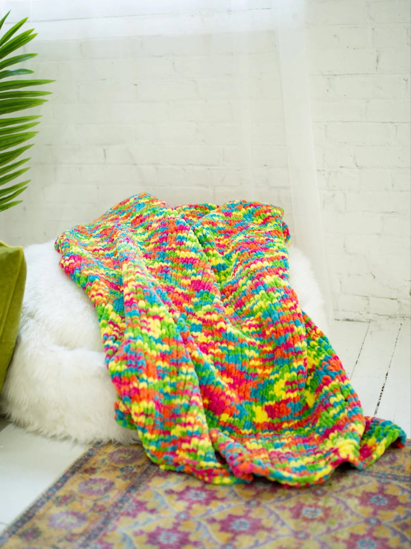 Adeline Afghan (Knit) by Lion Brand Yarn