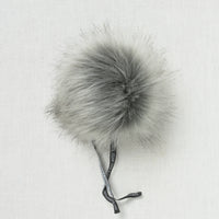 Lovafur Luxe Faux Fur Pom Ash Raccoon