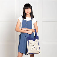 Crochet Carry On Tote Bag by Bernat Design Studio