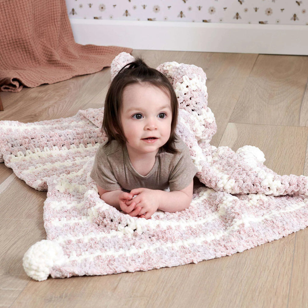 Crochet Baby Stripe Blanket