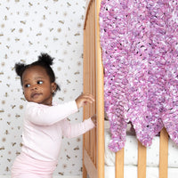 Crochet Ridges Baby Blanket