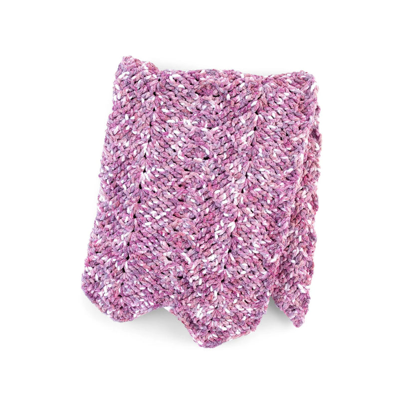 Crochet Ridges Baby Blanket