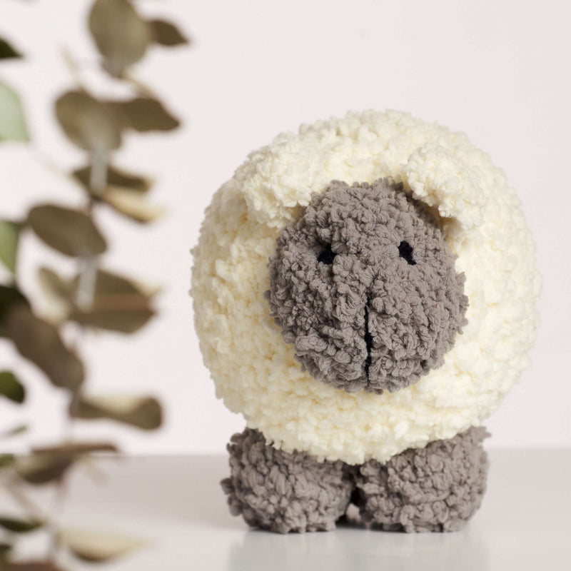 Baa Ram Ewe Crochet Sheep Toy by Bernat Design Studio