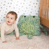 Freddy the Frog Crochet Toy