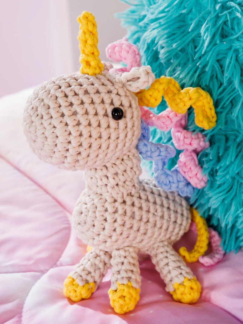 Crochet Unicorn Friend by Bernat Design Studio