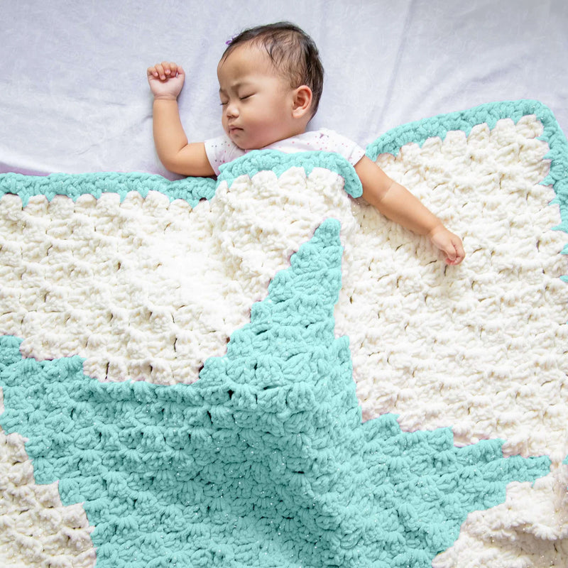C2C Big Star Blanket Pattern
