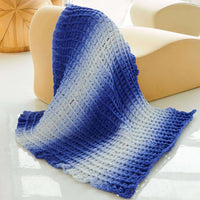 Faded Bricks Crochet Blanket