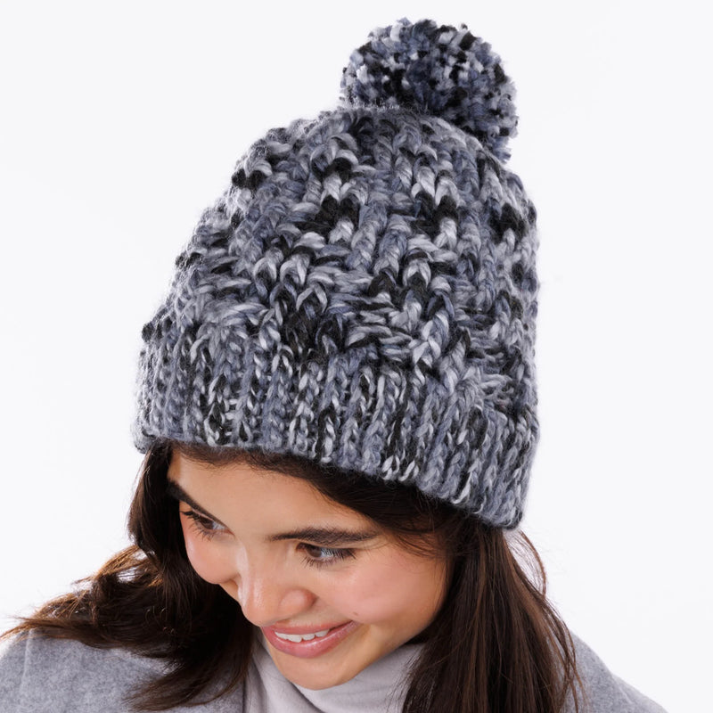 Stepping Spiral Crochet Hat