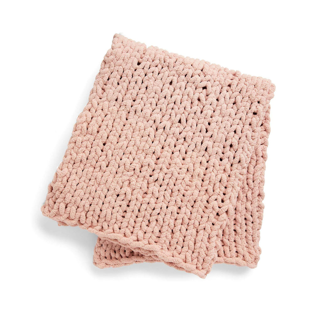 Super Stocking Stitch Knit Blanket