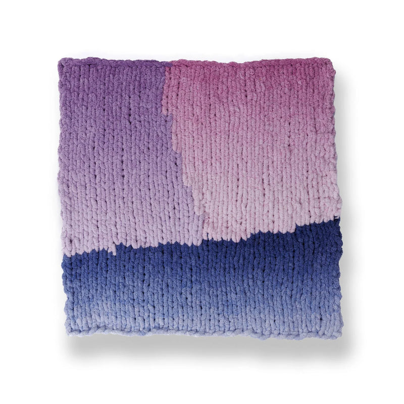 Phasing Spaces Knit Blanket