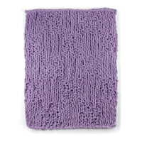 Irish Moss Basketweave Knit Blanket