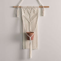 Craft Macrame Wall Hanging Planter by Bernat Design Studio