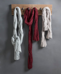 Callaway Cable Scarf by Jane Veitenheimer