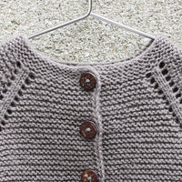 Garter Cardigan - Baby by Pernille Larsen