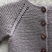 Garter Cardigan - Baby by Pernille Larsen