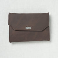 Lykke Driftwood 5" Interchangeable Circular Needle Set, Cacao Vegan Leather Case