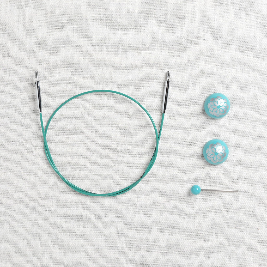 KnitPro (Knitter's Pride) Mindful Collection Swivel Interchangeable Cable (Limited Edition)