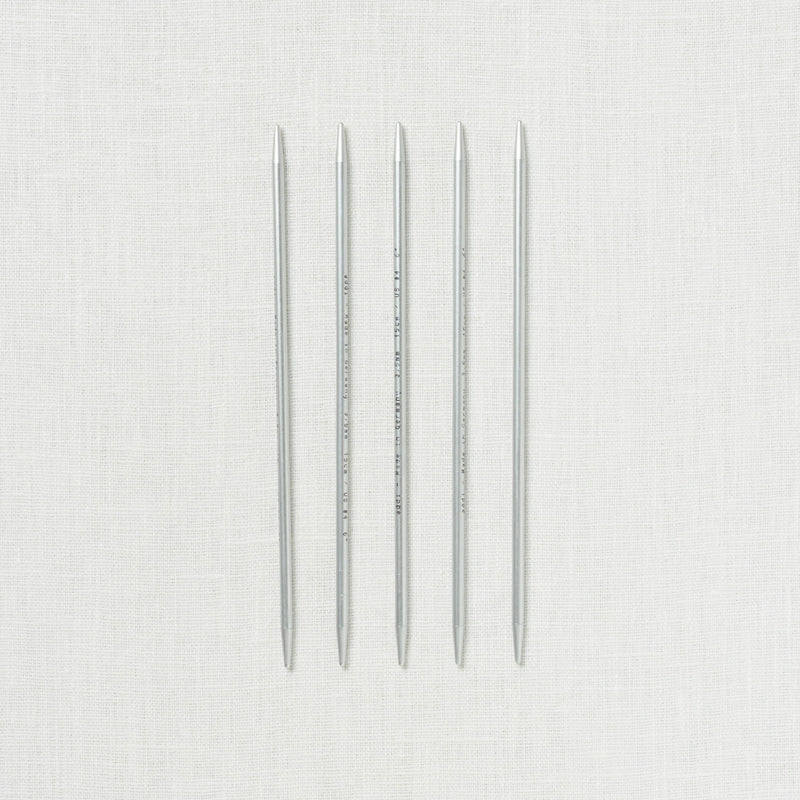 Addi Aluminum Double Point 6"