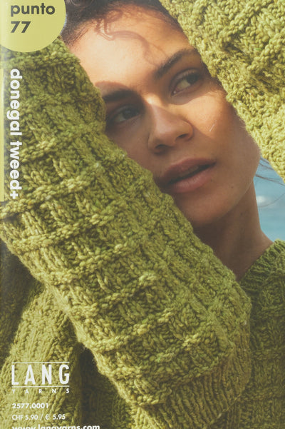 Lang Yarns Punto 77: Donegal Tweed Pattern Booklet (Final Few)