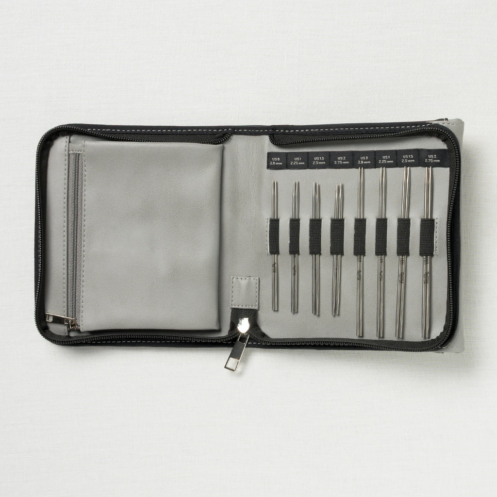 KnitPro Stelo Interchangeable Petite Midi Set 4" & 5" US 0-2