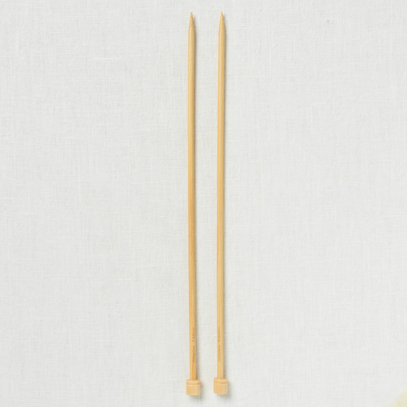 ChiaoGoo Natural Bamboo Single Point 12"