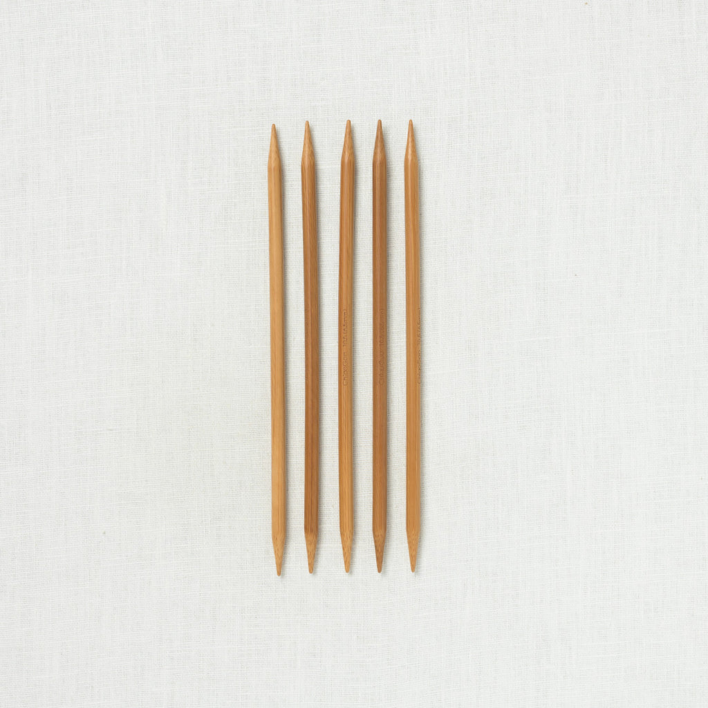 ChiaoGoo Patina Bamboo Double Point 8"